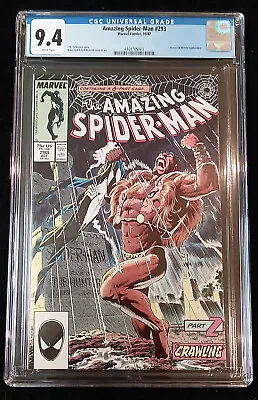 Buy Amazing Spider-Man #293, Direct, CGC 9.4, October 1987, Kraven/Vermin App. • 48.25£