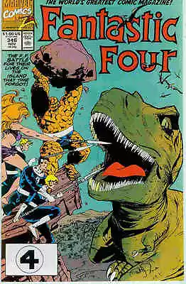 Buy Fantastic Four # 346 (70 Million Years BC) (Walt Simonson) (USA, 1990) • 8.53£