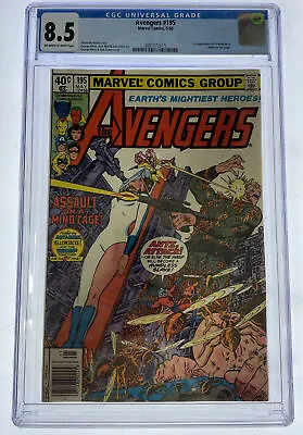 Buy The Avengers #195 CGC 8.5 Marvel Comics May 1980 1st Cameo Taskmaster • 97.95£