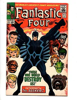 Buy Fantastic Four #46  Fn- 5.5   1st Black Bolt Cover  • 169.91£