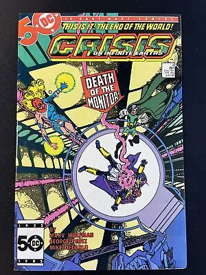 Buy Crisis On Infinite Earths #4 Death Of Monitor 1st App Lady Quark 1985 DC VF • 7.91£