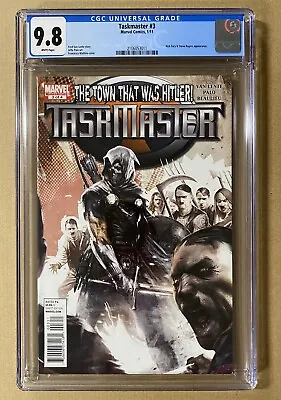 Buy Taskmaster #3 CGC 9.8 Hitler Cover Marvel Comics MCU Avengers 2010 • 69.55£