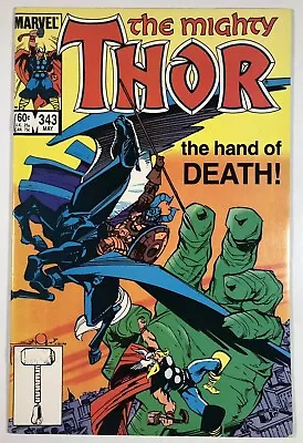 Buy Thor #343 (May 1984, Marvel) NM+ (9.6). Excellent Condition, New Unread! • 15.45£