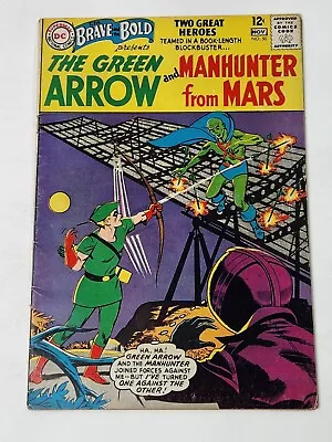 Buy Brave And The Bold 50 1st Team-Up Green Arrow Martian Manhunter Silver Age 1963 • 39.97£