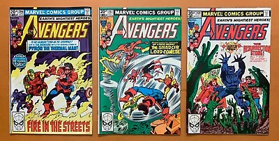 Buy Avengers #206, 207 & 209 (Marvel 1981) 3 X FN/VF Bronze Age Comics • 19.50£