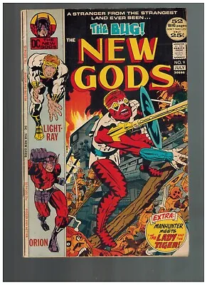 Buy The New Gods 9  1st Forager!  All-Widow!   Kirby Giant  1972 VG/F DC Comic • 15.76£