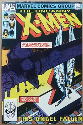 Buy The Uncanny X-men #169,  This Angel Fallen , High Grade, Vf+ • 18.95£