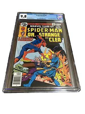 Buy 1979 Marvel Comics Marvel Team-Up #80Doctor Strange, Clea & Spider-Man! CGC 9.8 • 319.01£