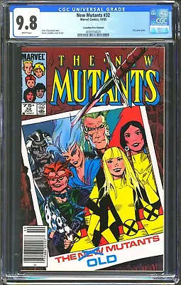 Buy New Mutants #32 - Cgc 9.8 - Wp - Nm/mt .75 Canadian Price Variant Cpv Newsstand • 157.66£
