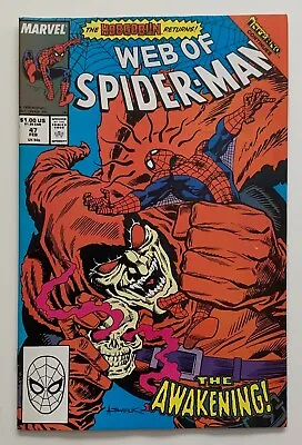 Buy Web Of Spider-Man #47 (Marvel 1989) VF+ Copper Age Issue • 29.50£