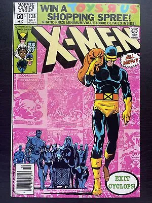 Buy The Uncanny X-men #138 (Newstand Edition) - Exit Cyclops - Marvel 1980 • 15.18£