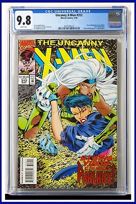 Buy Uncanny X-Men #312 CGC Graded 9.8 Marvel May 1994 White Pages Comic Book. • 129.52£