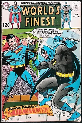 Buy World's Finest Comics #182 Vol 1 (1969) - Good Range • 7.12£