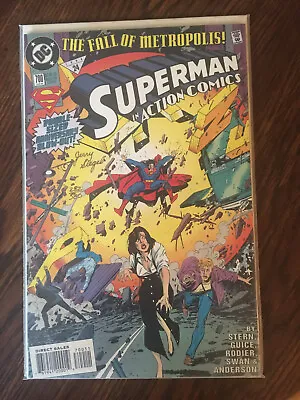 Buy Jerry Siegel Auto/SUPERMAN #700 SIGNED BY JERRY SIEGEL 282/580 WITH DF COA RARE • 522.05£