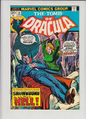 Buy Tomb Of Dracula #19 Vf • 39.53£