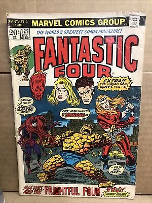 Buy 1972 Marvel Comics Fantastic Four #129 1st Thundra • 11.82£