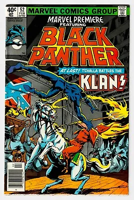 Buy Marvel Premiere -  Black Panther, Issue #52,  1980 • 15.82£
