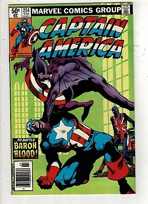 Buy 1981 Captian America #254 Baron Blood Original Mailing Sleeve Marvel Nyc702 • 10.49£