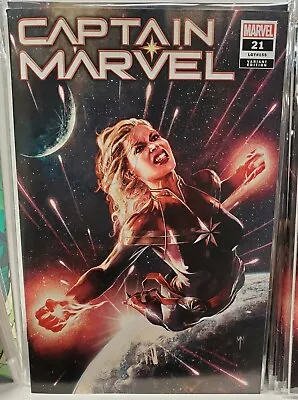 Buy Captain Marvel #21 Marco Mastrazzo Exclusive Variant Cover  • 3.01£