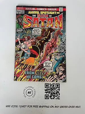 Buy Marvel Spotlight # 12 VG Comic Book Son Of Satan Demon Hellstorm 7 J224 • 23.99£