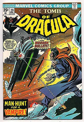 Buy Tomb Of Dracula #20 1974 Nm High Grade - 1st Full Dr. Sun! Bronze Age Marvel • 72.34£