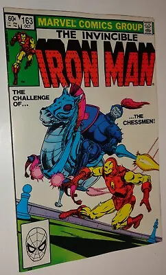Buy Iron-man #163 Ist Chessman Nm 9.4 White 1982 • 15.67£