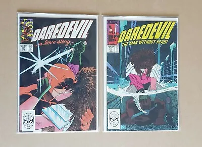 Buy Daredevil #255 #256 Typhoid Mary 1st Cover Appearance Mid-Grade • 7£