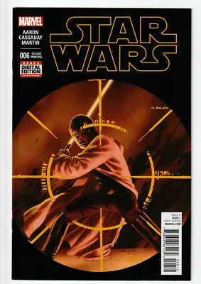 Buy STAR WARS # 6 Marvel Comic (Sep 2015) VFN/NM Scarcer SECOND 2nd PRINTING VARIANT • 5.95£