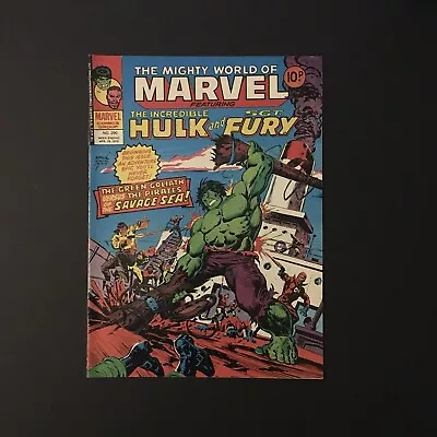 Buy Marvel Comics The Incredible Hulk & SGT Fury #290 Week Ending Apr 19 1978 Fine • 3.25£