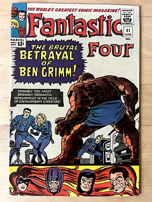 Buy Fantastic Four #41 (Marvel 1965) - FN+ - Frightful Four App. • 59.18£