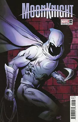 Buy Moon Knight Vol 9 #24 Incentive Greg Land Variant Cover • 14.53£