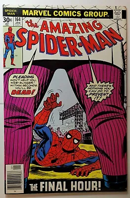 Buy Amazing Spider-Man 164 (1976) John Romita Cover Art Len Wein Story Kingpin • 79.05£