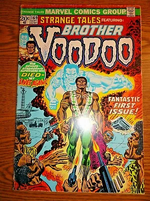 Buy Strange Tales #169 Hot Key 1st Brother Voodoo Sorcerer Supreme Dr. Doctor Marvel • 287.15£