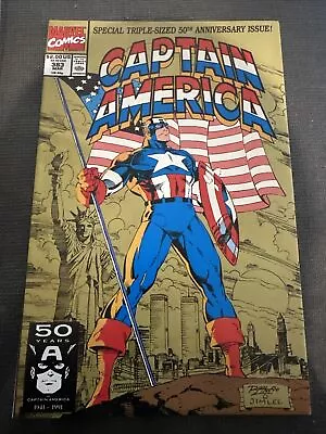 Buy Captain America 383 50th Anniversary Twin Towers Cover Marvel Comics • 5.53£