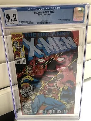 Buy Uncanny X-Men #287 ~ CGC 9.2 WP ~ Bishop Joins The X-Men ~ Marvel (1992) • 39.42£