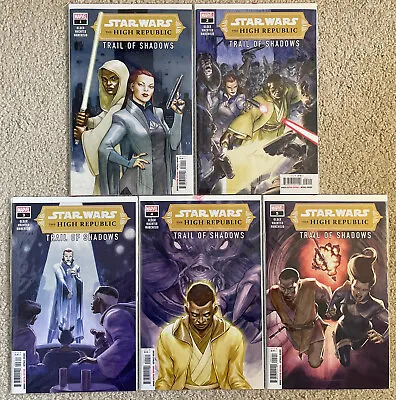 Buy Star Wars The High Republic Trail Of Shadows #1-5 Complete Set 2021 Marvel Comic • 15.77£