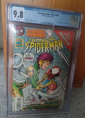 Buy Amazing Spider-Man #406 CGC 9.8 1995 First Doctor Octopus / Carolyn Trainer 1st • 209£