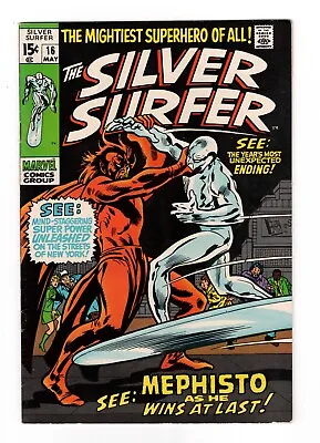 Buy Silver Surfer #16, VF 8.0, Mephisto • 111.09£