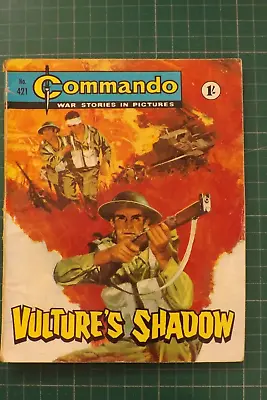 Buy COMMANDO COMIC WAR STORIES IN PICTURES No.421 VULTURE'S SHADOW (1660) • 19.99£