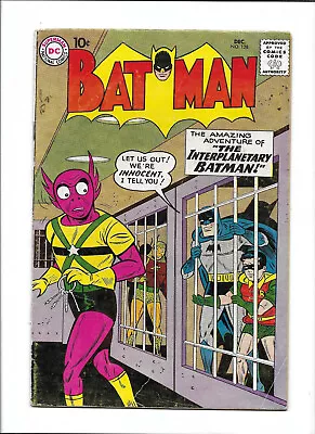 Buy Batman #128 [1959 Vg+]  The Interplanetary Batman!  • 72.31£