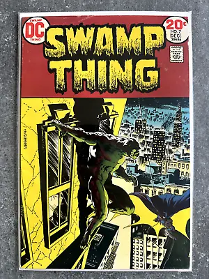 Buy Swamp Thing (Vol.1) #7 | 1st Meeting W/Batman | Unstamped | FN+ | B&B (DC 1973) • 29.75£