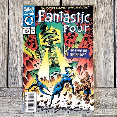 Buy Fantastic Four #391 Galactus Cover 1st App Vibraxas Marvel Comics 1994 • 8.95£