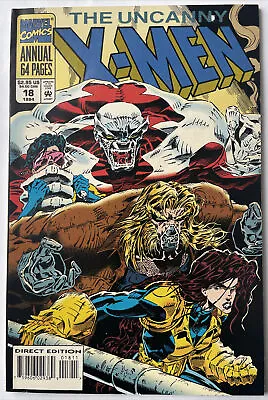 Buy Uncanny X-men Annual #18 • 64 Page Giant Size! Sabretooth Marvel 1994 • 2.36£