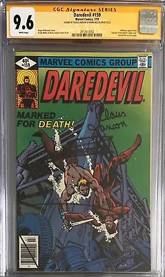 Buy DAREDEVIL #159 CGC SS 9.6 SS Signed BY FRANK MILLER & KLAUS JANSON • 405.46£