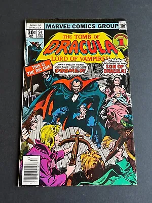Buy Tomb Of Dracula #54 - Cameo Of Janus Tepes (Marvel, 1977) VF- • 9.60£