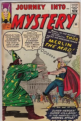 Buy Thor Journey Into Mystery 96 - 1963 - Ditko - Fine + • 99.99£