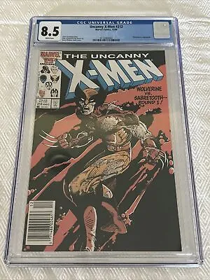 Buy Uncanny X-Men #212 - CGC 8.5 - KEY Wolverine Vs. Sabretooth! Marvel Comics 1986 • 43.36£