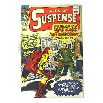 Buy Tales Of Suspense (1959 Series) #51 In VG Minus Condition. Marvel Comics [h} • 75£