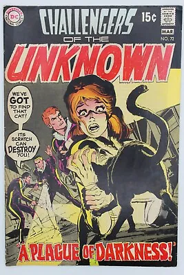 Buy Challengers Of The Unknown 72 DC Comics Bronze Age 1970 • 22.09£