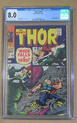Buy Thor # 149 Feb 1968 CGC 8.0 • 79.95£